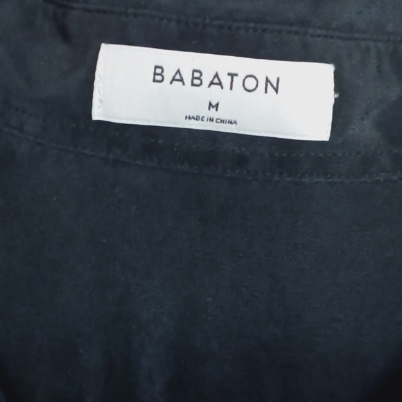 Aritzia Babaton Black 100% Silk Long Sleeve Button Down Shirt - Picture 5 of 7